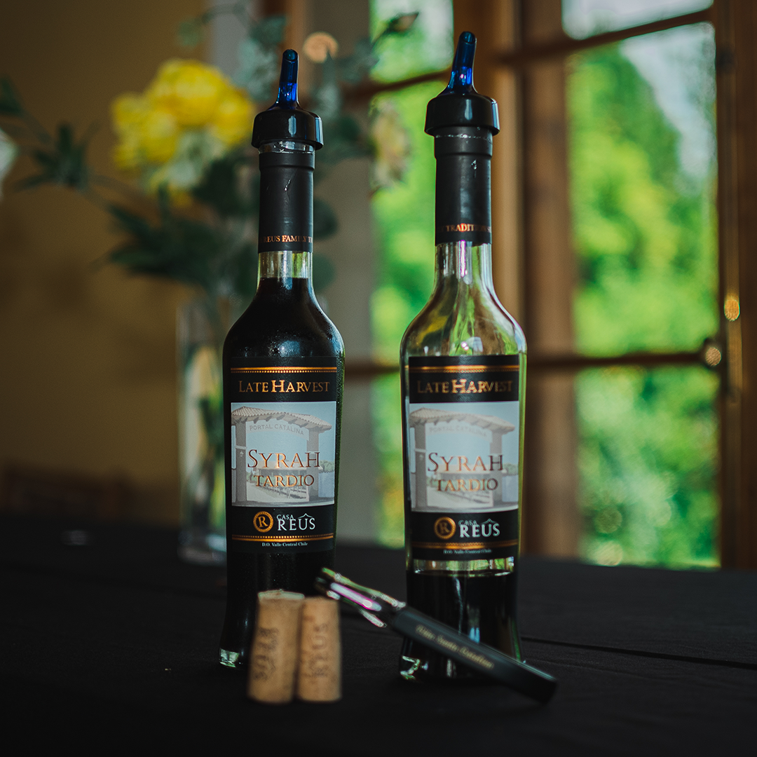 Casa Reus Late Harvest - Syrah Premium - Medalla de Oro en Catad´Or