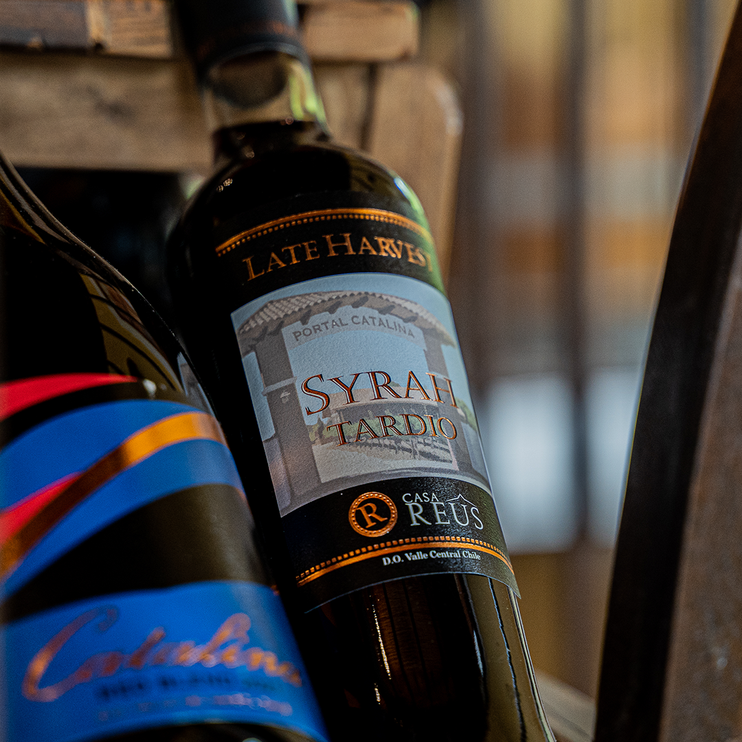 Casa Reus Late Harvest - Syrah Premium - Medalla de Oro en Catad´Or
